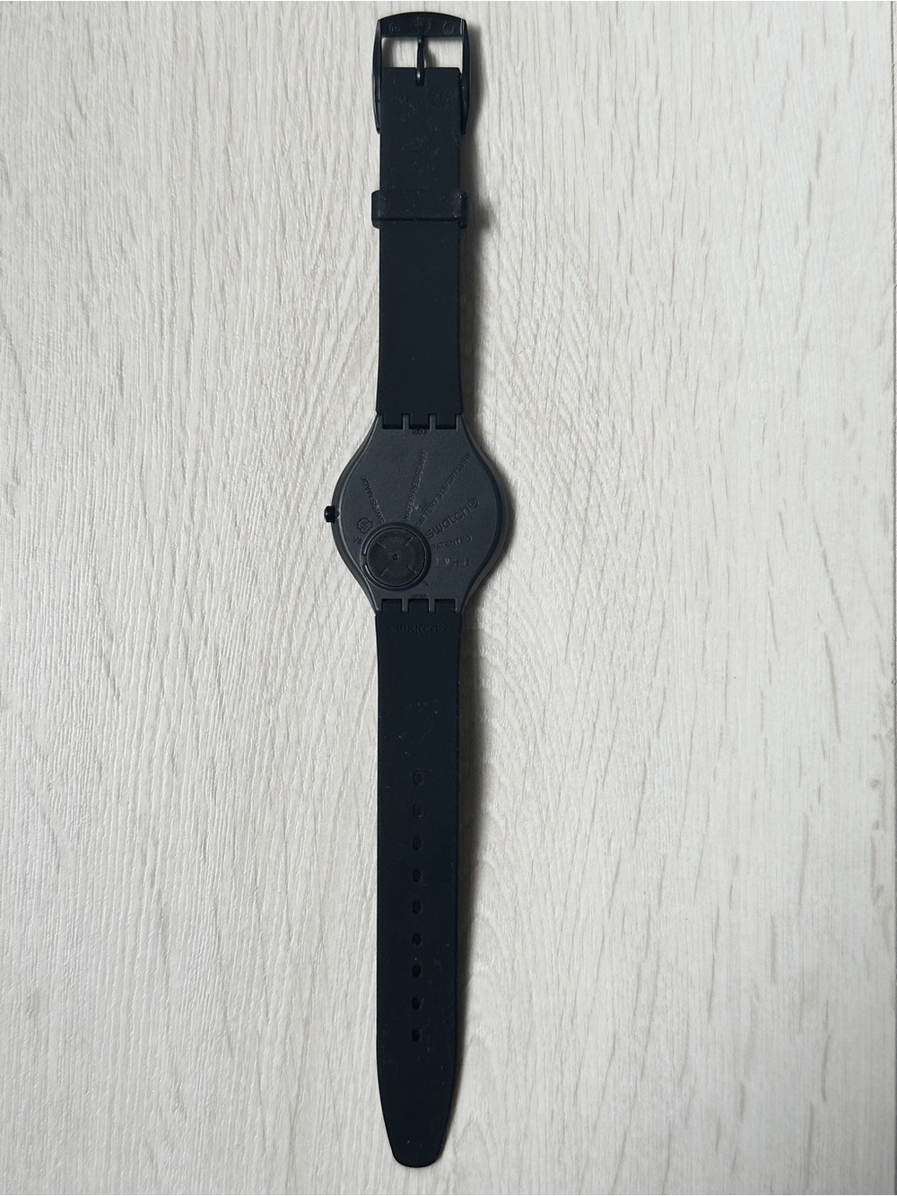 Swatch Ultra Thin New Skin SKINNELLA (SVOB104) Watch Black Unisex Watch - Picture 13 of 13